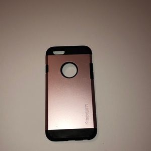 Rose gold iPhone case